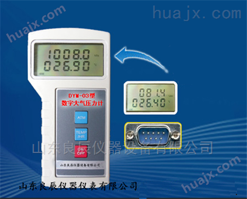 YPP-I型数字式大气压表