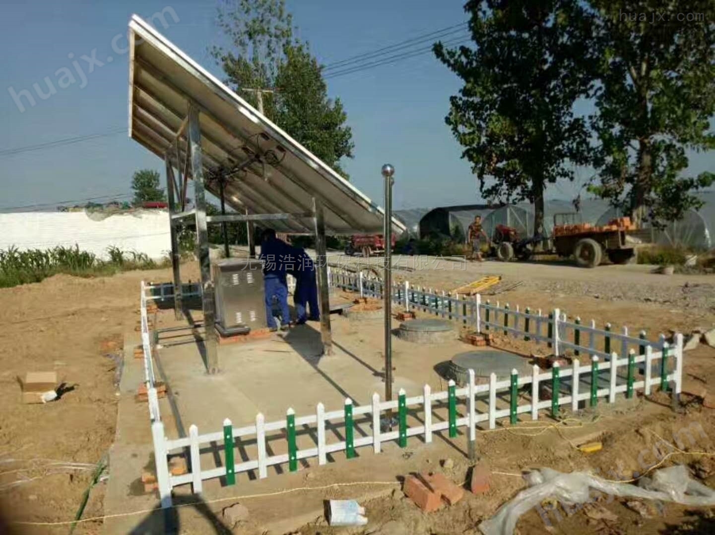 环境整治太阳能微动力污水处理设备