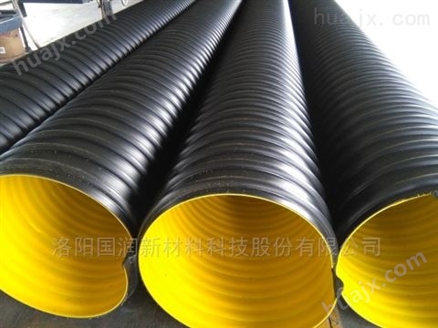 嵩县钢带增强波纹管厂家/广场排污管