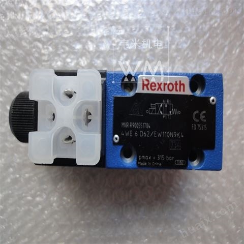 Rexroth高功率电磁铁阀4WE6D6X/EW230N9K4