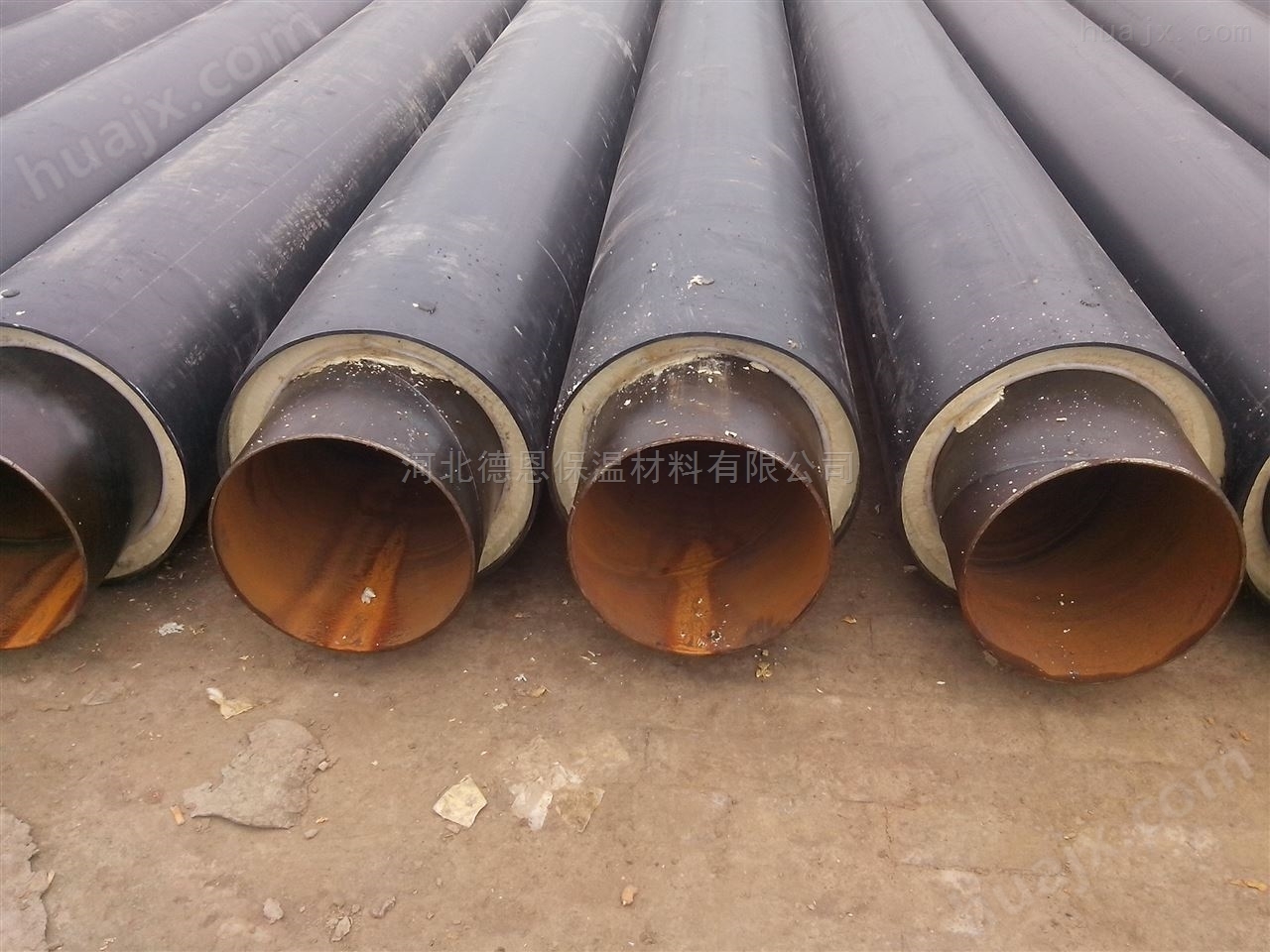 沧州市预制直埋蒸汽保温管钢套钢复合管
