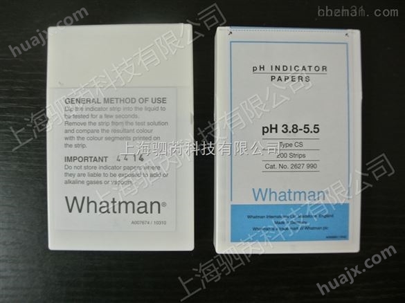 GE Whatman 精密pH试纸，pH 1.8-3.8