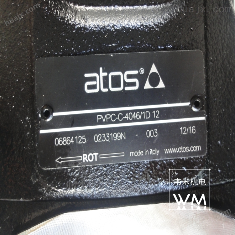 ATOS斜盘结构式柱塞泵PVPC-SLE-4046/1D 20