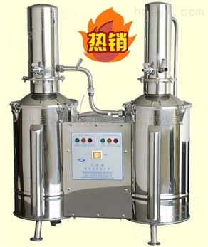 北京供应TZ-200不锈钢塔式蒸汽重蒸馏水器